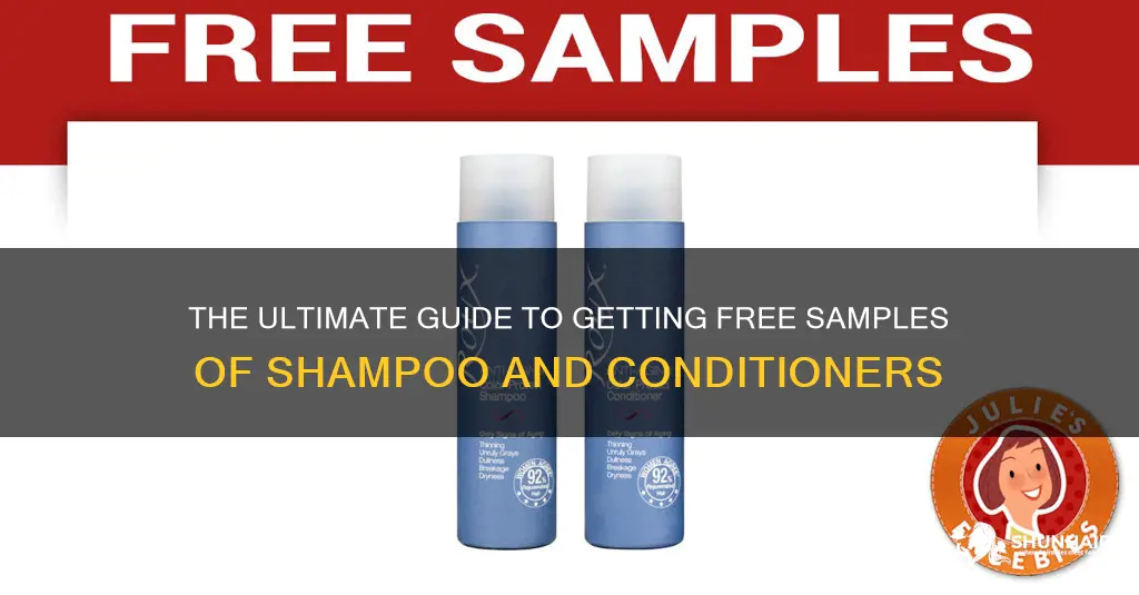 how to get free samples of shampoo and contioners