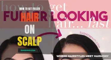 Achieving Fuller Hair on the Scalp: Tips and Tricks