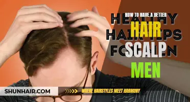 Tips for Achieving a Healthy Hair and Scalp for Men
