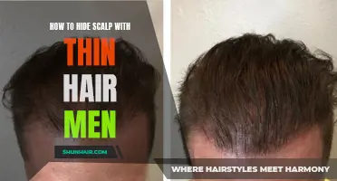 Tips and Tricks for Concealing a Thin Scalp in Men