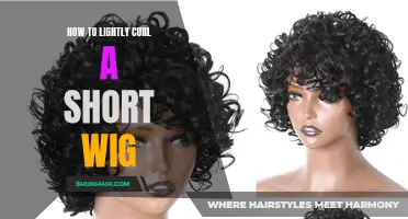 Creating Soft Curls on a Short Wig: A Step-by-Step Guide
