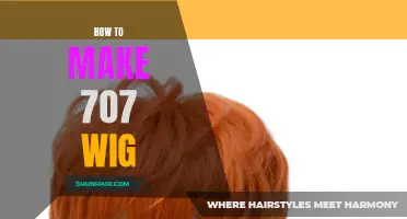Creating a Guide on How to Craft a 707 Wig