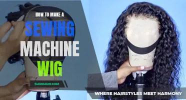 Unleash Your Creativity: Make a Trendy Sewing Machine Wig