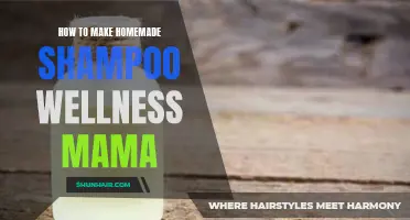 A Step-by-Step Guide to Creating Your Own Homemade Shampoo by Wellness Mama