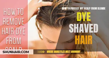 Shield and Nourish: Effective Ways to Protect Your Scalp from Bleached Blonde Hair on a Shaved Head