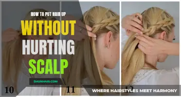 Gentle Techniques for Putting Hair Up Without Causing Scalp Pain