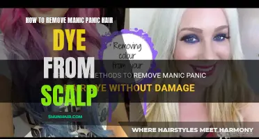 How to Remove Manic Panic Hair Dye from Your Scalp Easily