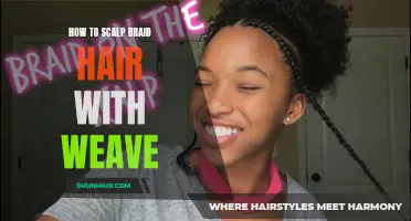 How to Achieve the Perfect Scalp Braid Hairstyle with Weave