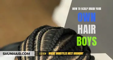 A Step-by-Step Guide: Learn How to Scalp Braid Your Own Hair for Boys