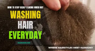 How to Prevent Scalp Flaking Without Washing Your Hair Every Day
