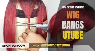 Transform Your Look: Learn How to Trim Synthetic Wig Bangs with This YouTube Tutorial