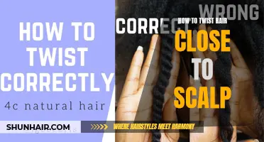 How to Master the Art of Twisting Hair Close to the Scalp
