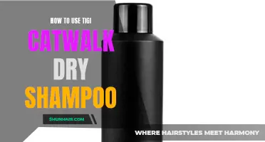 Achieve Sleek and Fresh Hair with TIGI Catwalk Dry Shampoo: A Step-by-Step Guide