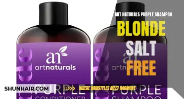 The Benefits of Art Naturals Purple Shampoo: A Salt-Free Solution for Blonde Hair