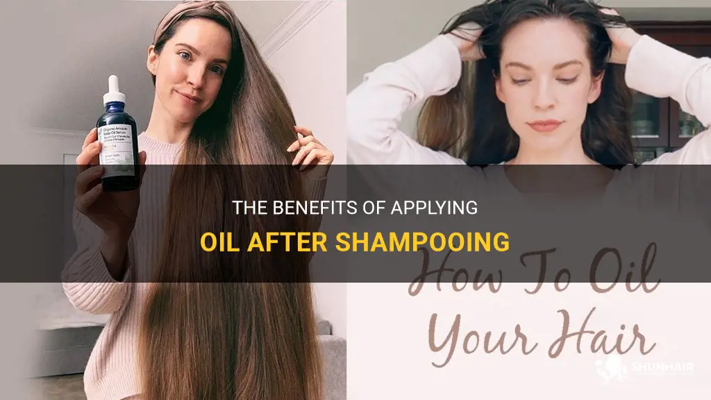 is it good to apply oil after shampoo