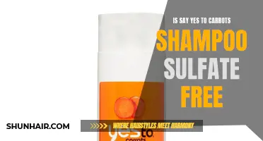 Is Say Yes to Carrots Shampoo Sulfate Free?