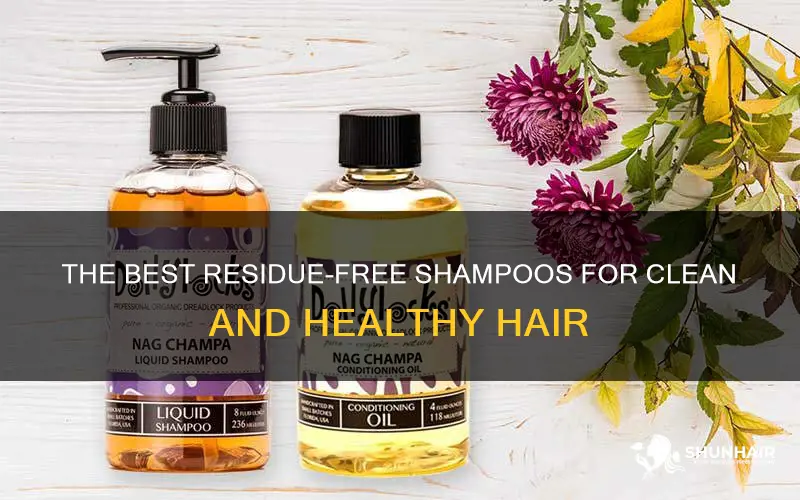 what are some residue free shampoos
