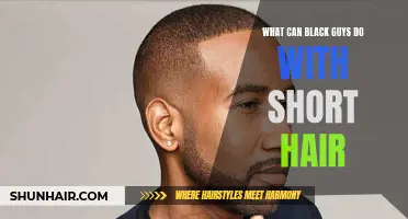 Stylish Hair Ideas for Black Men with Short Hair