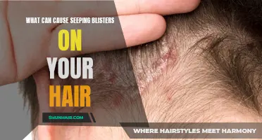 Understanding the Possible Causes of Seeping Blisters on Your Hair