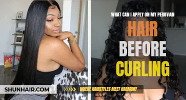 The Best Products to Apply on Your Peruvian Hair Before Curling