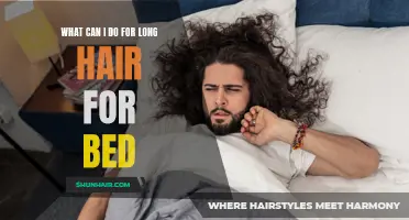 Tips for Taking Care of Long Hair at Bedtime