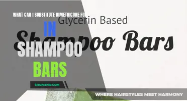 Alternative Options for Dimethicone in Shampoo Bars: Exploring Natural Substitutes