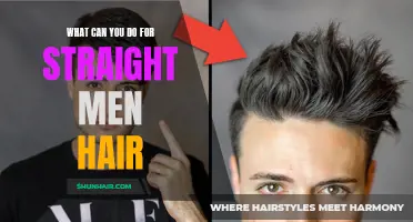 Transforming Straight Men's Hair: Top Tips and Styles for an Irresistible Look