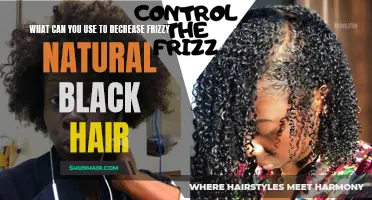 Effective Products and Methods to Tame Frizzy Natural Black Hair