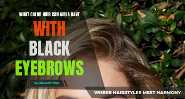 Exploring the Possibilities: Hair Color Ideas for Girls with Black Eyebrows