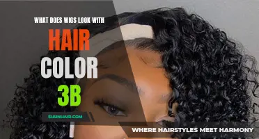 How Hair Color 3B Enhances the Look of Wigs