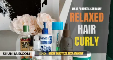 The Best Hair Products to Achieve Naturally Curly Hair with Relaxed Hair