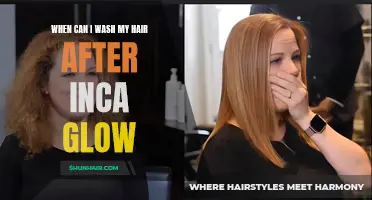 How Long Should I Wait Before Washing My Hair After an Inca Glow Treatment?