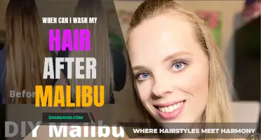 When Can I Safely Wash My Hair After a Malibu Treatment?