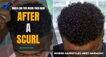 When to Safely Wash Your Hair After a S-Curl Treatment