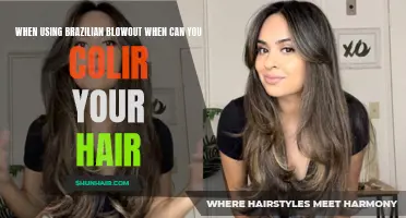 When Can You Color Your Hair After Getting a Brazilian Blowout?