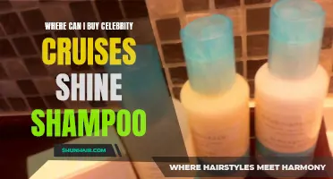 Discover the Best Retailers for Purchasing Celebrity Cruises Shine Shampoo