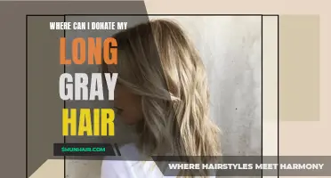 Inspiring Ways to Donate Your Long Gray Hair and Make a Difference
