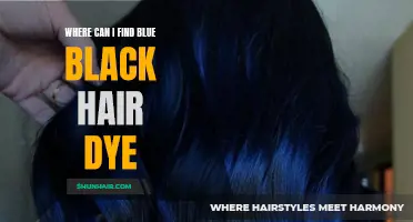 Where Can I Find Blue Black Hair Dye: A Guide to the Best Brands and Stores