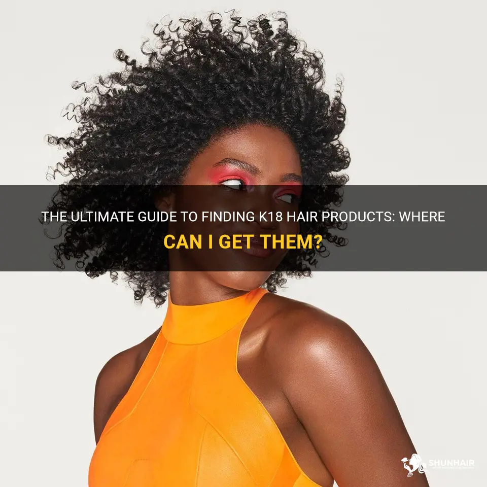 The Ultimate Guide To Finding K18 Hair Products: Where Can I Get Them ...