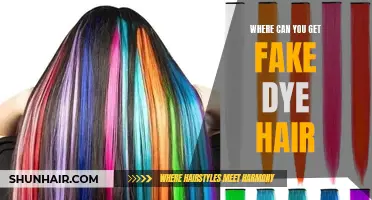 Exploring the Best Sources for Fake Dye Hair: Where to Find Vibrant Colors Without Commitment