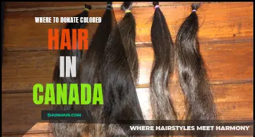 Finding Opportunities to Donate Colored Hair in Canada: Supporting a Good Cause with Your Bold Style