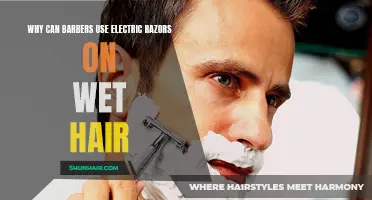 Why Barbers Can Safely Use Electric Razors on Wet Hair