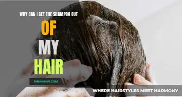 Why Can't I Get the Shampoo Out of My Hair? Common Mistakes and Solutions