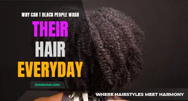 Why is it Not Recommended for Black People to Wash Their Hair Everyday?
