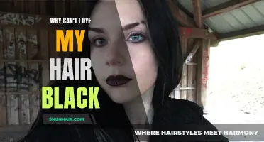 Why Dyeing Your Hair Black Can Be Challenging: Understanding the Science and Techniques Behind Hair Coloring