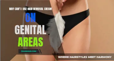 Understanding the Risks: The Reasons Why Hair Removal Cream Should Not Be Used on Genital Areas