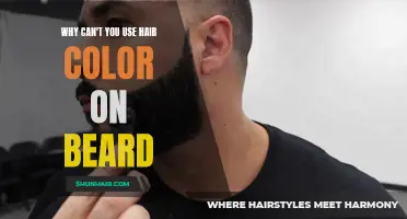 Why Hair Color Should Not Be Used on Beards