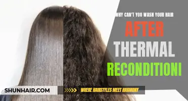 The Science Behind Why You Shouldn't Wash Your Hair Right After Thermal Reconditioning