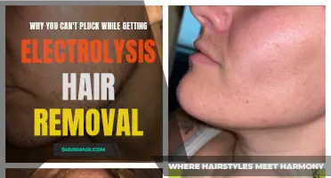 Why Plucking is Not Recommended During Electrolysis Hair Removal